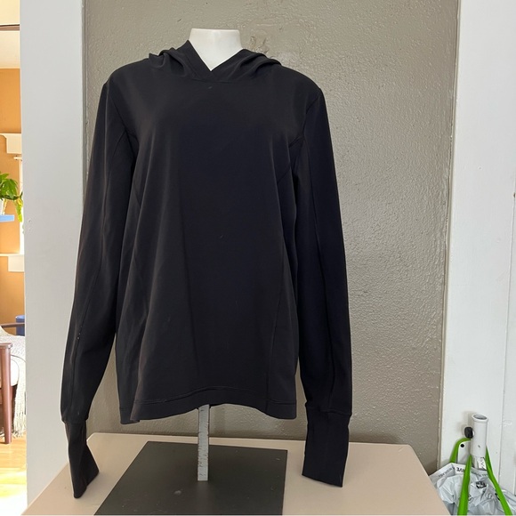 J.Crew Fitted Hoodie In Signature Flex Black Size XL Style BD667 Like New - Picture 3 of 16
